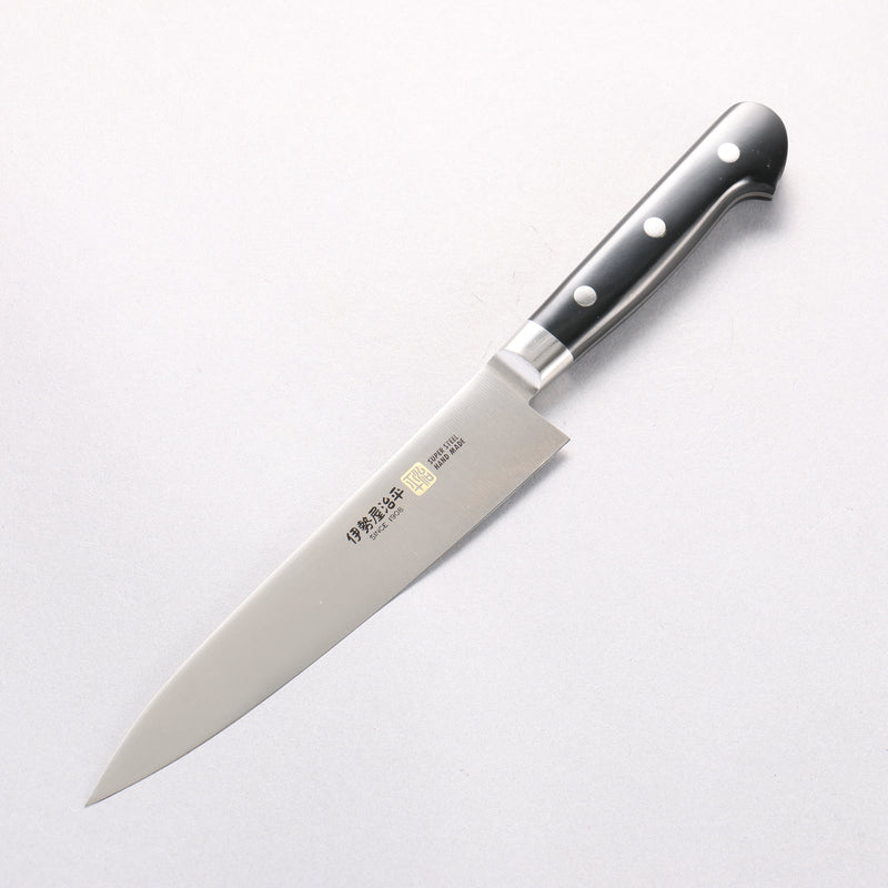 Iseya Molybdenum Petty-Utility  150mm Black Micarta Handle