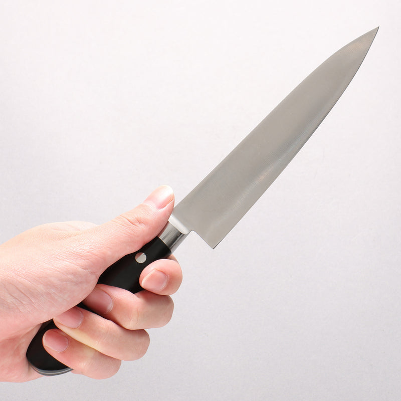 Iseya Molybdenum Petty-Utility  150mm Black Micarta Handle
