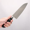 Iseya Molybdenum Santoku 180mm Black Micarta Handle - Japannywholesale