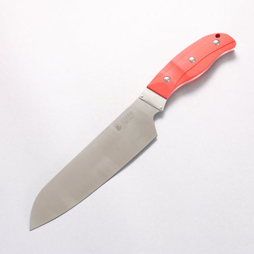 G.Sakai VG10 Santoku 165mm G-10 (Red) Handle - Japannywholesale