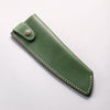 Buttero Green Sheath for 165mm Santoku Leather Sheath - Japannywholesale