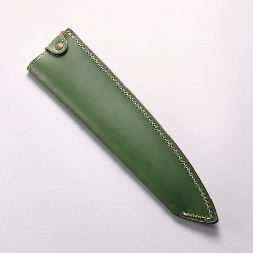 Buttero Green Sheath for 240mm Gyuto Leather Sheath - Japannywholesale