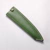 Buttero Green Sheath for 210mm Gyuto Leather Sheath - Japannywholesale