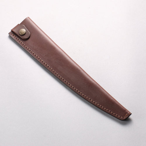 Sheath for 240mm Sujihiki Leather Sheath - Japannywholesale