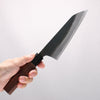 Daisuke Nishida Koharu White Steel No.1 Black Finished Santoku 165mm Walnut Handle