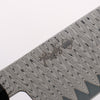 Kanjyo VG10 Damascus Ladder Pattern Santoku 180mm Ebony Wood Handle