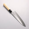 Sakai Kikumori White Steel No.1 Gyuto 210mm Magnolia (Ferrule: Water Buffalo Horn) Handle