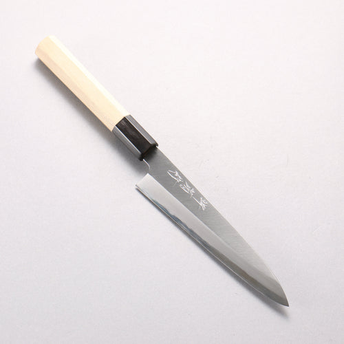 Sakai Kikumori White Steel No.1 Petty-Utility 150mm Magnolia (Ferrule: Water Buffalo Horn) Handle