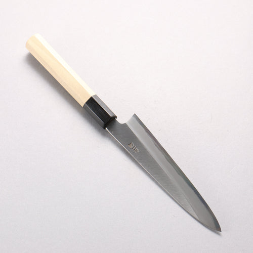 Sakai Kikumori White Steel No.1 Petty-Utility 150mm Magnolia (Ferrule: Water Buffalo Horn) Handle