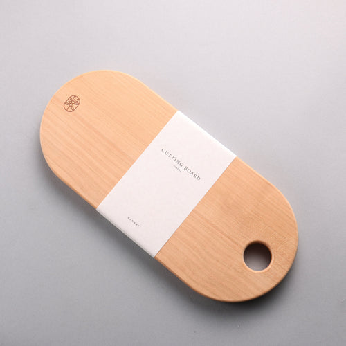 KINARI Japanese Wild Cherry Cutting Board Small (小) 320 x 140 x 20mm - Japannywholesale