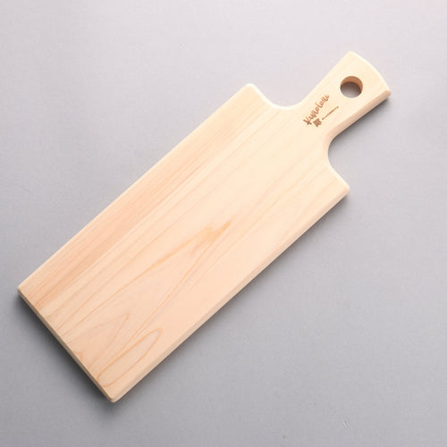 Kurotori Magnolia Cutting Board 330(250) x 120 x 15mm - Japannywholesale