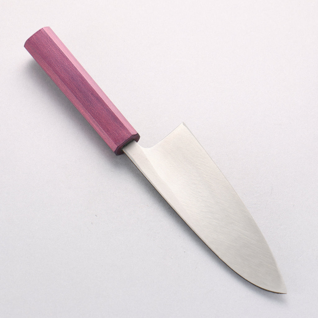 Seisuke White Steel No.2 Kurouchi Deba 150mm Purple Lacquered Handle - Japannywholesale