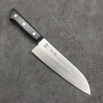 Seisuke VG1 Migaki Polish Finish Santoku  165mm Black Pakka wood Handle - Japannywholesale