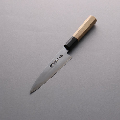 Minamoto Akitada Blue Steel Kasumitogi Petty-Utility  150mm Magnolia Handle - Japannywholesale