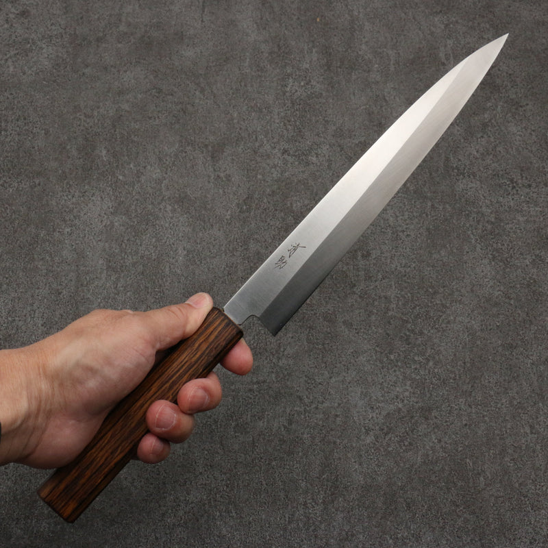 Seisuke AUS8 Yanagiba  240mm Oak Handle - Japannywholesale