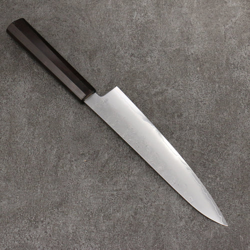 Sakai Takayuki VG10 Nashiji Gyuto  210mm Ebony Wood Handle - Japannywholesale