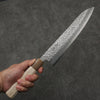 Seisuke Kumo White Steel No.1 Hammered Gyuto  240mm Magnolia Handle - Japannywholesale