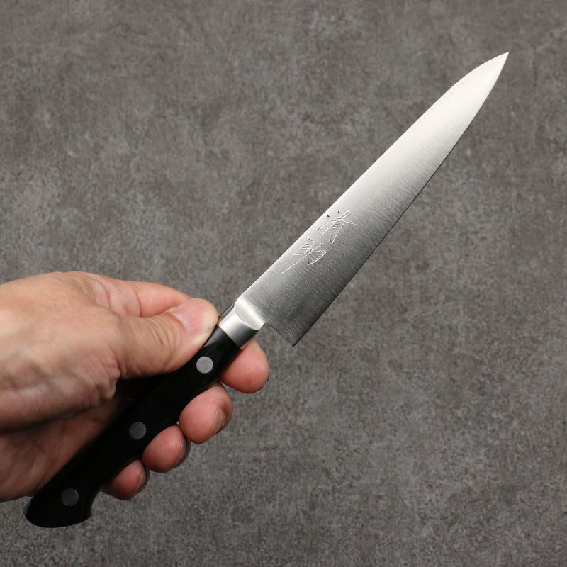 Seisuke VG1 Petty-Utility  135mm Black Pakka wood Handle - Japannywholesale