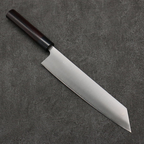 Seisuke Blue Super Kiritsuke Gyuto  240mm Rosewood (Ferrule: Black Pakka Wood) Handle - Japannywholesale