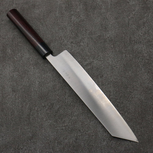 Seisuke Blue Super Kiritsuke Gyuto  240mm Rosewood (Ferrule: Black Pakka Wood) Handle - Japannywholesale