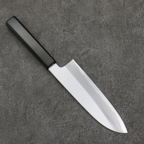 Kagekiyo White Steel Santoku  165mm Lacquered (Magnolia) Handle - Japannywholesale