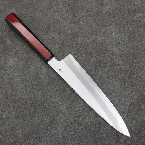 Kagekiyo White Steel No.1 Gyuto  210mm Akaro Lacquered (Magnolia) Handle - Japannywholesale