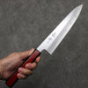 Kagekiyo White Steel No.1 Gyuto  210mm Akaro Lacquered (Magnolia) Handle - Japannywholesale