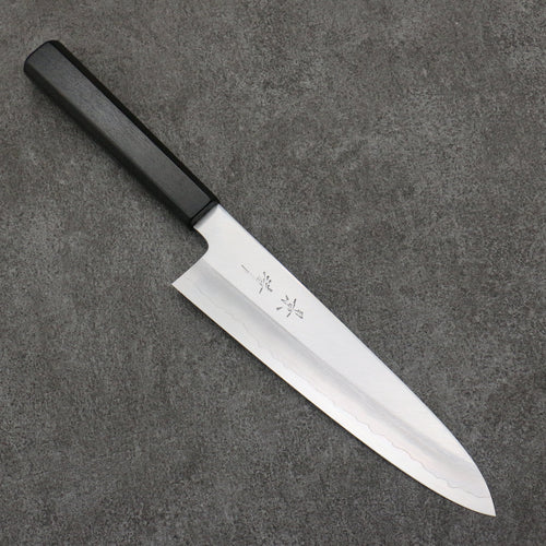 Kagekiyo Silver Steel No.3 Gyuto  210mm Black Lacquered (Magnolia) Handle - Japannywholesale