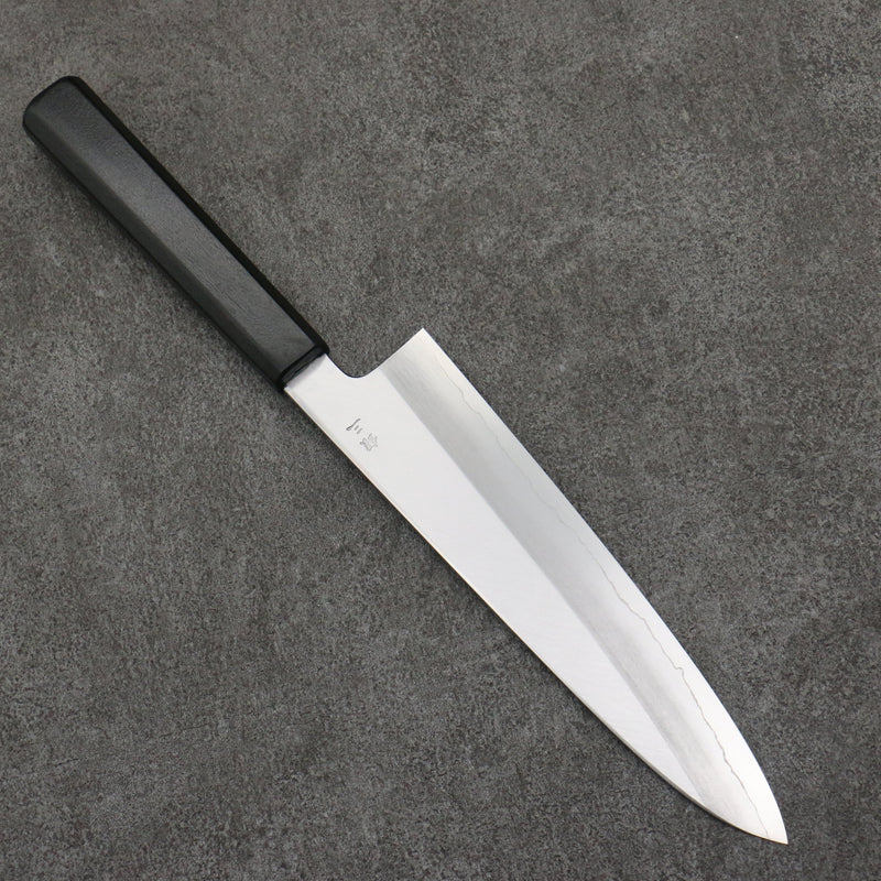 Kagekiyo Silver Steel No.3 Gyuto  210mm Black Lacquered (Magnolia) Handle - Japannywholesale