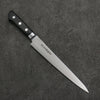 Sakai Takayuki [Left Handed] Japanese Steel Sujihiki  210mm Black Pakka wood Handle - Japannywholesale