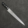 Sakai Takayuki [Left Handed] Japanese Steel Sujihiki  240mm Black Pakka wood Handle - Japannywholesale