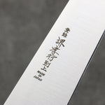 Sakai Takayuki [Left Handed] Japanese Steel Sujihiki  240mm Black Pakka wood Handle - Japannywholesale