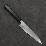 Kagekiyo Silver Steel No.3 Petty-Utility  150mm Black Lacquered (Magnolia) Handle - Japannywholesale