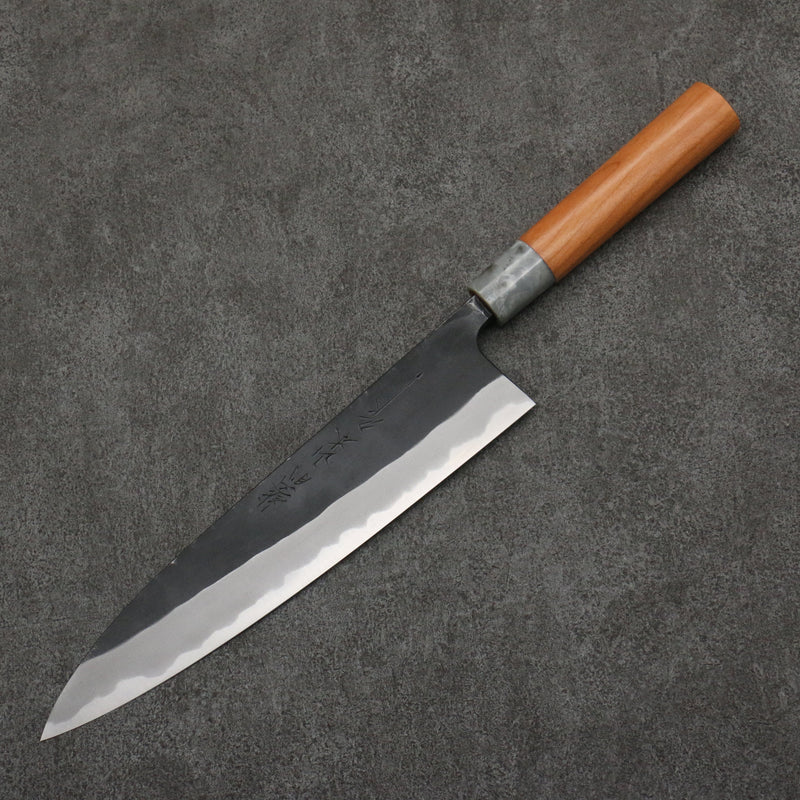 Nao Yamamoto White Steel No.2 Kurouchi Gyuto  240mm Cherry Tree Handle - Japannywholesale