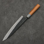 Nao Yamamoto White Steel No.2 Kurouchi Gyuto  240mm Cherry Tree Handle - Japannywholesale