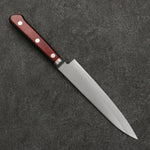 Seisuke Blue Super Petty-Utility  145mm Red Pakka wood Handle - Japannywholesale