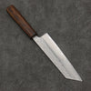 Seisuke Stainless Steel 440C Hammered Damascus Bunka  170mm Oak Handle - Japannywholesale