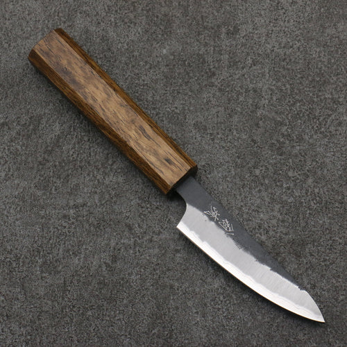 Oul Blue Super Black Nashiji Petty-Utility  80mm Oak Handle - Japannywholesale