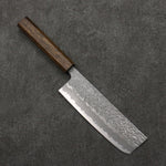 Oul White Steel No.1 Hammered Nakiri  165mm Oak Handle - Japannywholesale