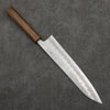 Oul White Steel No.1 Hammered Gyuto  240mm Oak Handle - Japannywholesale