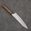 Oul White Steel No.1 Hammered Gyuto  180mm Oak Handle - Japannywholesale