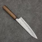 Oul White Steel No.1 Hammered Gyuto  180mm Oak Handle - Japannywholesale