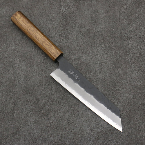 Oul Blue Super Black Nashiji Bunka  170mm Oak Handle - Japannywholesale