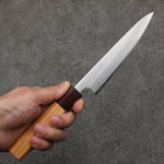 Oul White Steel No.1 Petty-Utility  135mm Keyaki (Japanese Elm) Handle - Japannywholesale