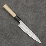 Oul White Steel No.2 Hammered Petty-Utility  135mm Magnolia Handle - Japannywholesale