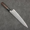 Shigeki Tanaka Harukaze SG2 Damascus Gyuto  240mm Walnut Handle - Japannywholesale