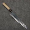 Seisuke Blue Super Black Finished Gyuto  240mm Magnolia (Ferrule: Ebony) Handle - Japannywholesale