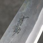 Seisuke Blue Super Black Finished Gyuto  240mm Magnolia (Ferrule: Ebony) Handle - Japannywholesale