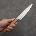 Oul White Steel No.1 Hammered Petty-Utility  135mm Oak Handle - Japannywholesale