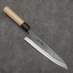 Seisuke Blue Steel No.1 Black Finished Gyuto  210mm Magnolia (Ferrule: Ebony) Handle - Japannywholesale